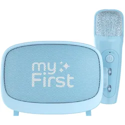 Voice 2 blau, tragbares Mikrofon + Wireless-Lautsprecher