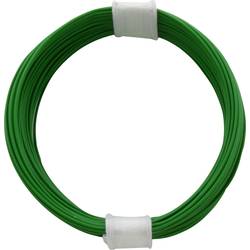 Donau Elektronik 110-4 Litze 1 x 0.04 mm² Grün 10 m