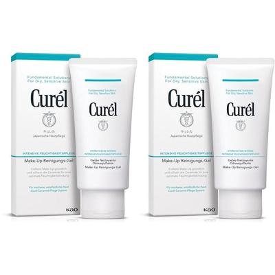Curel Make-Up Reinigungs-Gel 2x 2x130 ml Gel