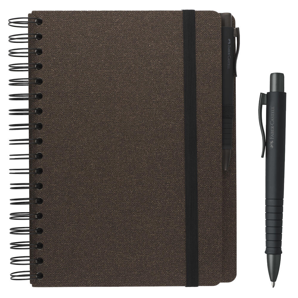 FABER-CASTELL Notizbuch, blanko, 180 Seiten, ca. A5 201553