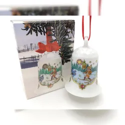 DKG utils Hutschenreuther Porzellan Weihnachtsglocke Glocke 1981 mit Originalverpackung
