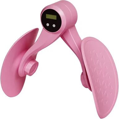 Healfit Counter Hip And Inner Thigh Kegel Exerciser, Pelvic Floor Muscle Trainer With Counter, Exercise Equipment For Leg Arm Sculpting pink With Counter