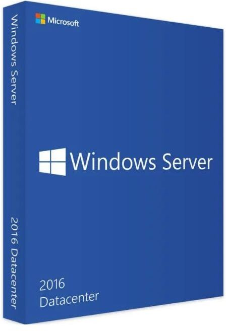 Microsoft Windows Server 2016 Datacenter 2 Core Licence serveur basée sur 2 cœurs avec prise en charge d'un nombre illimité de machines virtuelles et