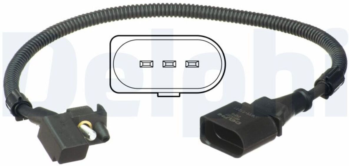Sensor, Motordrehzahl DELPHI SS11227