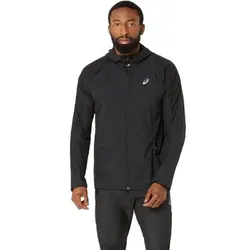 ASICS Herren Jacken/Anoraks lg.Arm He/Uni ROAD PACKABLE JACKET Running Jacken, Größe XL in Schwarz Schwarz