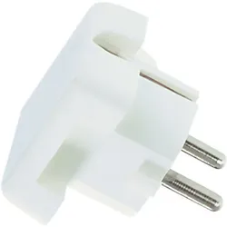 BACHMANN Flächenstecker ws, Winkel 911.270
