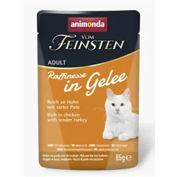 ANIMONDA Vom Feinsten Raffinesse Huhn mit Truthahn in Gelee 85g