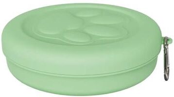 Useful Little Things Portable Travel Pet Food And Water Bowl green 4.3 In X 1.6 In