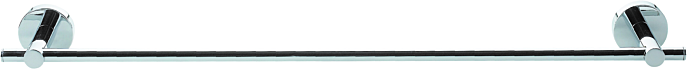 Nie wieder Bohren nwb Badetuchhalter Pro 020 P02206, 640mm chrom, mit Befestigungstechnik zum Kleben