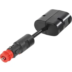 BST2 2-FACH NORM - KFZ - Universalstecker auf 2x Normsteckdose