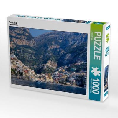 CALVENDO Puzzle Positano | 1000 Teile Lege-Größe 64x48cm Foto-Puzzle für glückliche Stunden