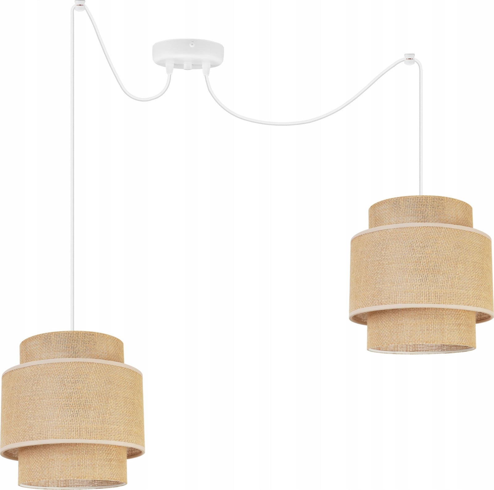 LIGHT HOME LH Boho-stijl hanglamp van jute