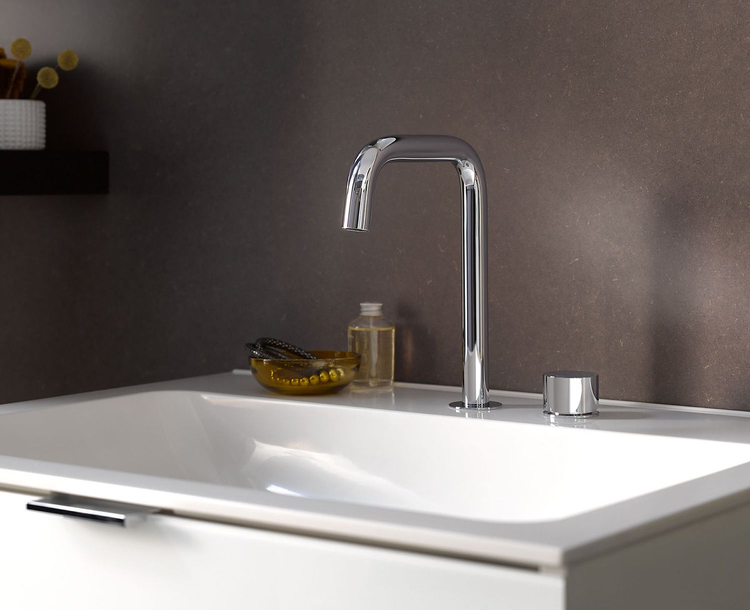Emco asis 2-Loch Waschtischarmatur