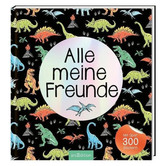 Ars Edition Freundebuch - Dino (300 Sticker) (59410994)