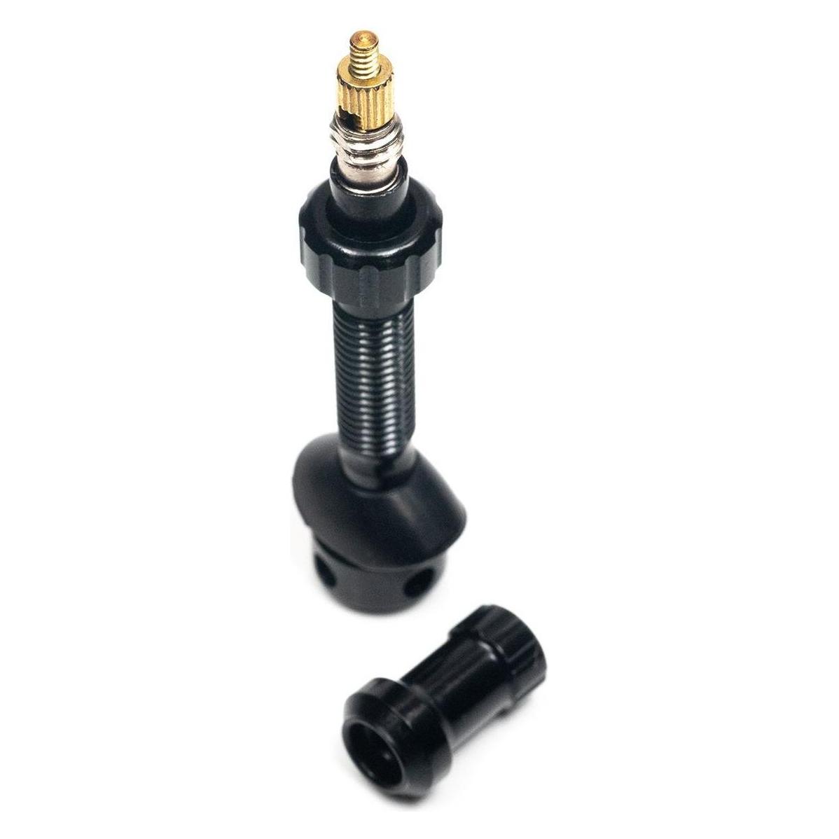 Notubes Universal+ Tubeless Ventile, Regular, schwarz (AS0233)
