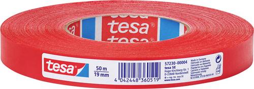 tesa PERFECT 57230-00004-02 Gewebeklebeband tesa extra Power Rot (L x B) 50 m x 19 mm 1 St.