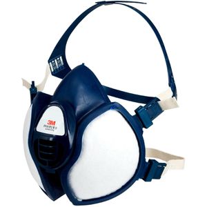 3M Atemschutzmaske Halbmaske 4251+, A1P2 R D, wiederverwendbar, mit Ventil