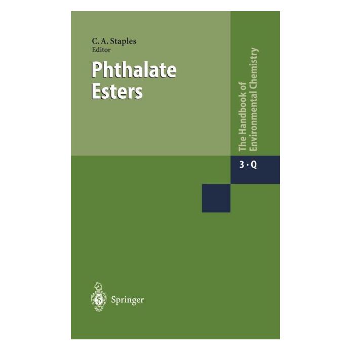 Springer Phthalate Esters (Englisch, Softcover, Charles Staples) (55375923)
