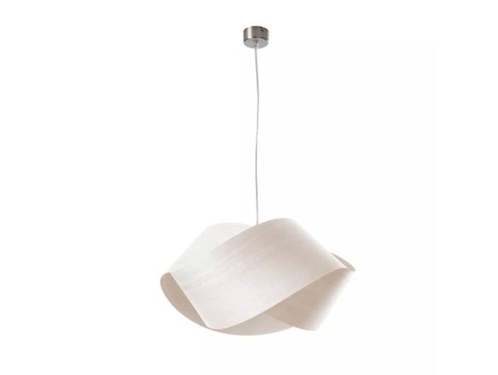 LZF Pendelleuchte Nut - Ivory White (Elfenbeinweiß) , Nickel Na