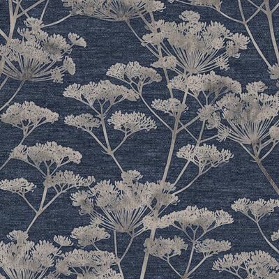 Joules Serene Seedhead Sapphire Wallpaper