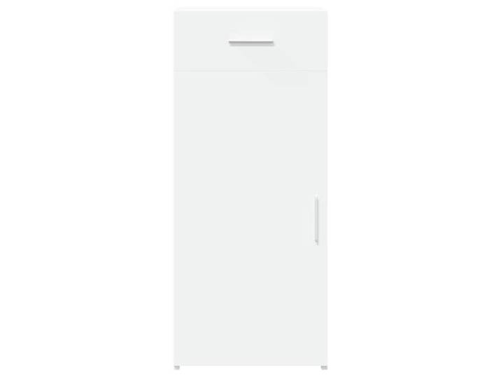Meuble Rangement - HAOSHOP - Buffet blanc 40x42 5x93 cm bois d'ingénierie&01_36638