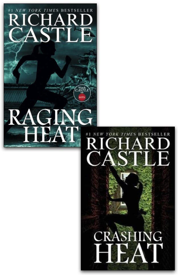 Titan Richard Castle 2 Book Collection Set(Crashing Heat, Raging Heat)