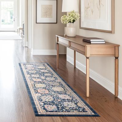 Alise Rugs Crosswood Alyssa Traditional Floral Indoor Polyester Area Rug