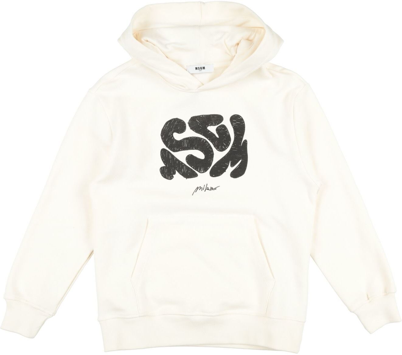 Msgm Sudadera Niño Hueso 10 Niño