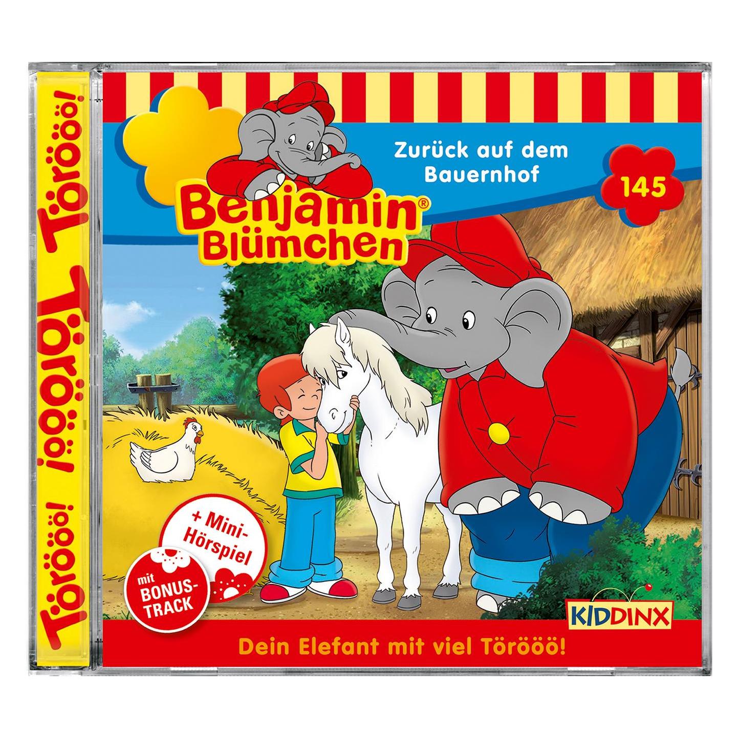 Kiddinx Benjamin Blümchen 145 - Zurück auf dem Bauernhof (425545)