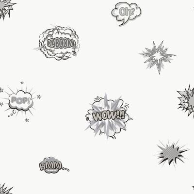Galerie Wallcoverings Kids and Teens Collection Pop Art Matte Finish Paper on Non-woven Non-pasted Wallpaper Roll
