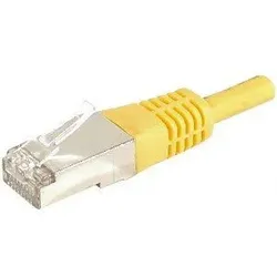 Dexlan Patchkabel Cat. 6A, F/UTP, gelb, 1,0 m