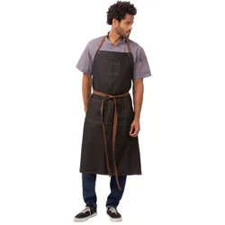 Chef Works Urban Memphis Latzschürze schwarz