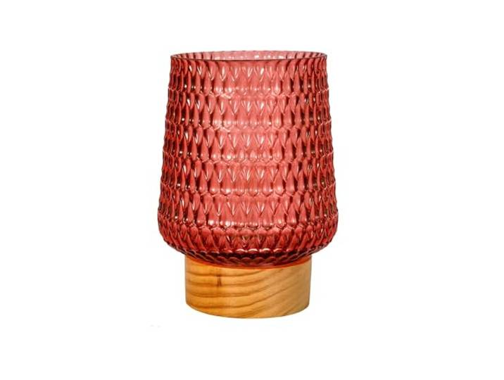 Pauleen Lampe à poser mobile LED Paulmann 48307\, rose\, Glamour\, avec minuterie\, à piles\, rose dépoli
