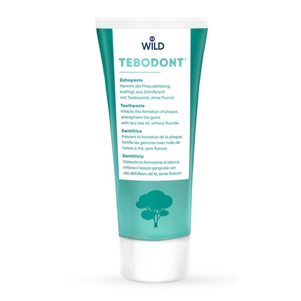 Tebodont Zahnpaste ohne Fluorid 75 ml Zahnpasta