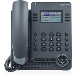 Alcatel-Lucent Essential ALE-20h Telefon, grau, schnurgebunden, Anrufbeantworter