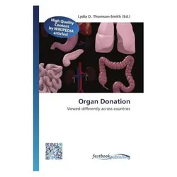 Organ Donation, Fachbücher von Lydia D. Thomson-Smith