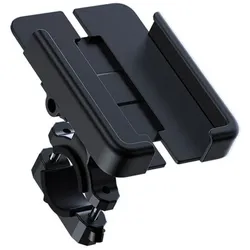 verstellbarer Telefon-Fahrradhalterung halter kompatibel mit Lenker Bike Fahrrad-Halter schwarz