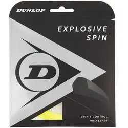 DUNLOP Tennissaite "EXPLOSIVE SPIN" 1.25mm 12m Set gelb, Größe ONE SIZE in Grau Grau