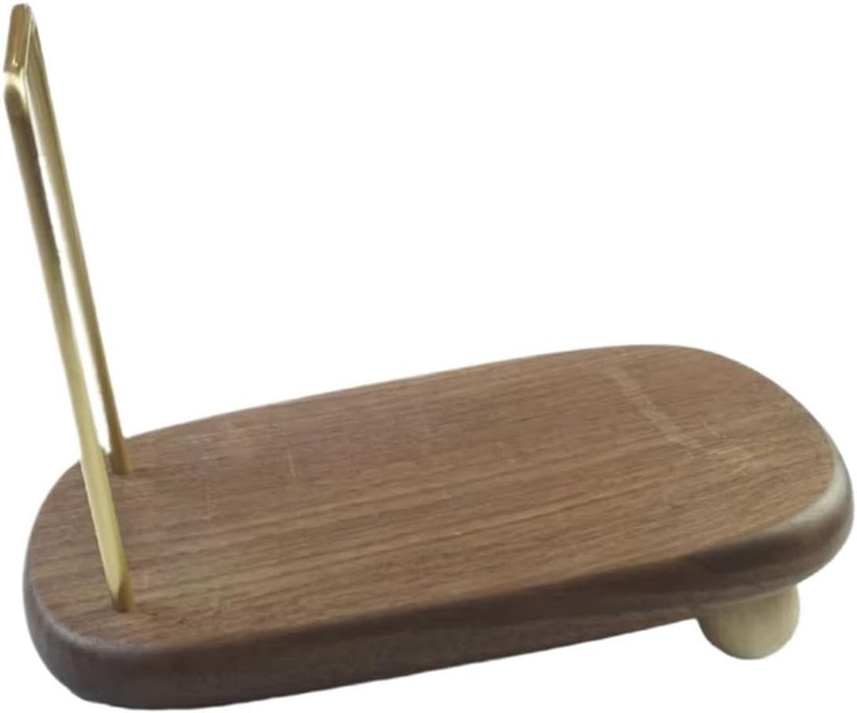 Houten Boekenplank Trolley voor Thuisbureau en Creativiteit