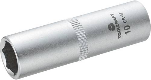 TOOLCRAFT Steckschlüssel-Einsatz 6,3mm (1/4") 816099 Schlüsselweite 10mm