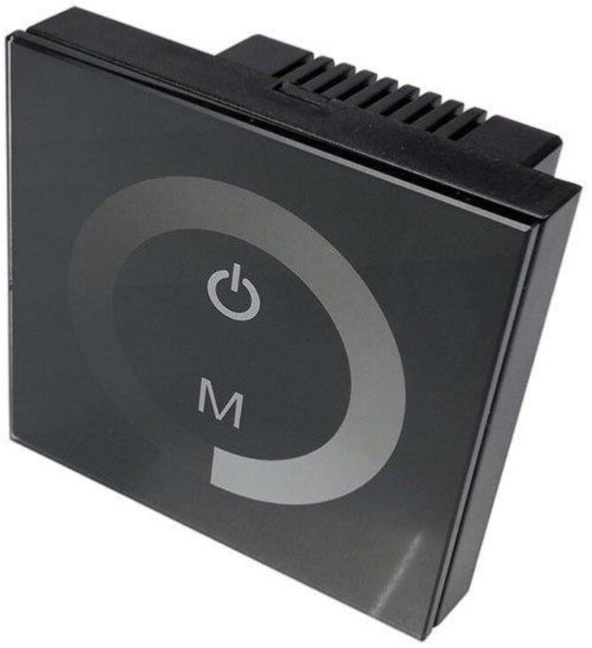 Optonica Variateur LED Tactile Noir 12V/24V