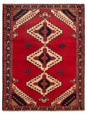 ECARPETGALLERY Hand-knotted Anadol Red Wool Rug - 5'3 x 6'8