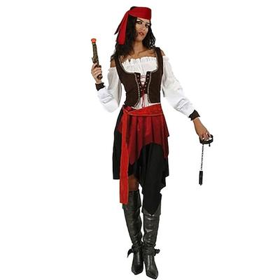 Piraten der Karibik Outfits Festkleidung Cosplay Kostümparty for Damen Erwachsene Halloween Karneval