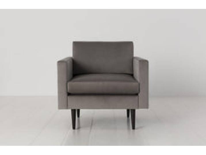 Sessel Model 01, Elefantengrau