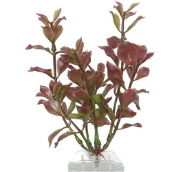 6x Tetra Plantastics red Ludwiga (Dekoration, Pflanzen), Aquarium Dekoration