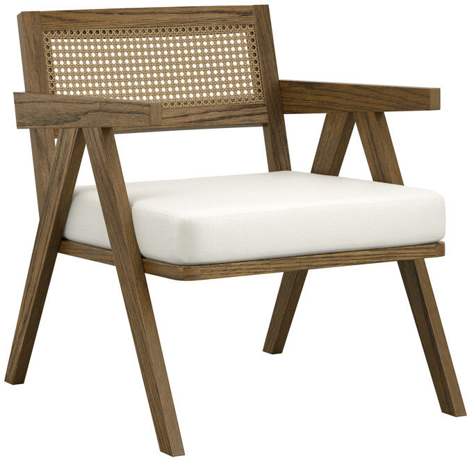 LPD ARIZONA ARM CHAIR Ecru 73cm H X 63cm W X 73cm D