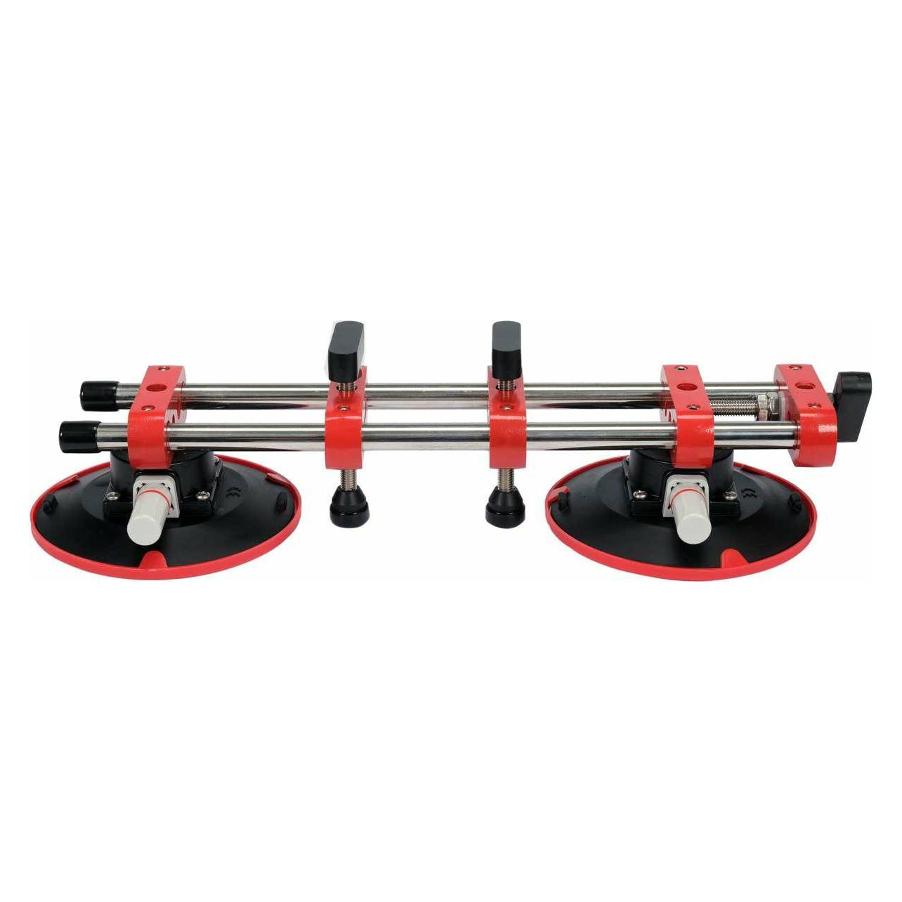 Yato Doppel Saugnapfhalter 150mm Handpumpe Gummisauger Vakuum-Saugnapfheber Keramikfliesenheber (B0B8JQRM5L)