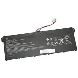 Origin Storage Replacement 3 Cell Battery For Acer 0 Replacing Oem Part Number (3 Zellen, 3860 mAh), Notebook Akku, Schwarz