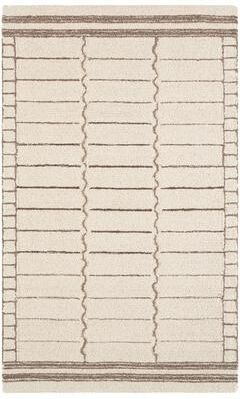SAFAVIEH Handmade Metro Pille Modern Stripe Wool Rug