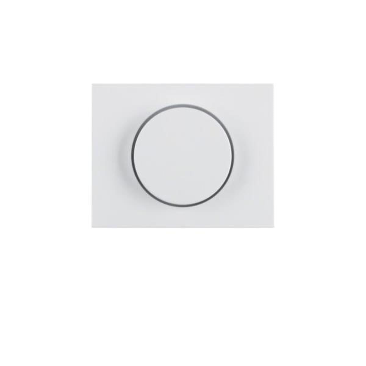 Hager BER K1 Dimmerafdekking 11357009, polarwit